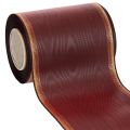 Floristik24 Kransbånd Bordeaux Moiré 125mm pyntebånd