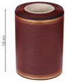 Kransbånd Bordeaux Moiré 125mm pyntebånd | Floristik24.no