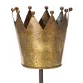Floristik24 Dekorativ krone på pinne, vintage dekorasjon for potteplanter, 73 cm