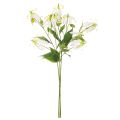 Kunstig Gloriosa-blomst, hvit