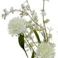 Floristik24 Kunstig Engblomst Hvit Silkeblomstbukett Kunstige blomster