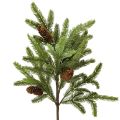 Floristik24 Kunstig grangren med ekte kongler julegren 78 cm