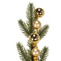 Kunstig grangren med gullfargede mini julekuler, 46 cm, 2 stk. | Floristik24.no