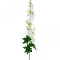 Floristik24 Kunstig delphinium hvit delphinium kunstig blomst silkeblomster 98cm