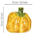 Gresskarfigur til høstborddekorasjon, høstdekor, 10 cm, 2 stk. | Floristik24.no