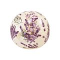Floristik24 Keramikkkule liten lavendel keramisk dekor lilla krem Ø9,5cm