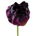 Floristik24 Kunstige blomster tulipaner lilla-grønne 84cm - 85cm 3stk