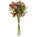 Kunstige blomster deco bukett ranunculus kunstig rosa 32cm 6stk