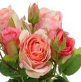 Floristik24 Art rose bukett rosa 40cm
