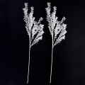 Kunstig gren frostet dekorativ gren vinterdekorasjon hvit 78 cm 2 stk | Floristik24.no