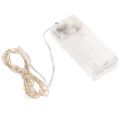 LED-lyslenke for innendørs bruk, batteridrevet, varmhvit, 30 LED-lys, 3 m, 6 stk. | Floristik24.no