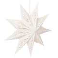 Floristik24 Julestjerne LED-dekorasjon for oppheng, varm hvit, innendørs, 38 cm