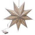 Julestjerne LED-dekorasjon for
