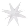 Dekorativ LED-stjerne, varmhvit, utendørs, med timer, 40 cm | Floristik24.no