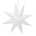LED-hengestjerne med timer, varmhvit, utendørs, 38 cm | Floristik24.no