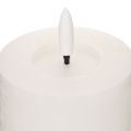 LED-søylelys, flimrende, med timer, Ø7 cm, 12 cm | Floristik24.no