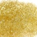 Metallisk krøllete glitter, gull, 50 g | Floristik24.no