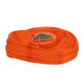 Lampion LED med solcelle 20cm oransje | Floristik24.no