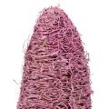 Floristik24 Luffa på pinne stor rosa, lyng 8cm - 30cm 25p