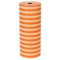 Mansjettpapirrull, oransje stripete, 25 cm x 100 m | Floristik24.no