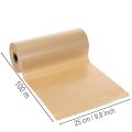 Naturlig kraftpapir i mansjettpapirrull 25 cm 100 m dekorativt papir | Floristik24.no