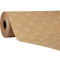 Floristik24 Mansjettpapir silkepapir naturlige blomster 25cm 100m