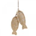 Floristik24 Maritim hengende dekorasjonsanheng deco fisk for oppheng H32cm