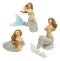 Floristik24 Deko figur havfrueblå 6cm - 9,5cm 3stk