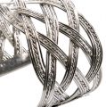 Floristik24 Metallarmbånd sølv 6stk