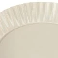 Metallplate grå dekorativ tallerken med metallbunn Ø14cm 2 stk | Floristik24.no