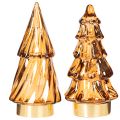 LED-juletredekorasjon i glass