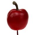 Mini eple på wire Ø2,5cm 48 stk | Floristik24.no