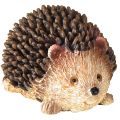 Floristik24 Mini pinnsvindekorasjonsfigurer høst håndmalt 4 × 2,5 × 2 cm 6 stk.