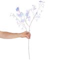 Kunstig blomstrende gren med iriserende blomster, 80 cm | Floristik24.no