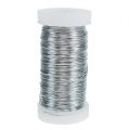 Floristik24 Myrtråd sølv galvanisert 0,37mm 100g