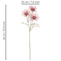 Kunstig blomst nålepute protea blomstrende gren 65 cm 3 stk | Floristik24.no