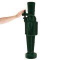 Nøtteknekkerfigur, stående, juledekorasjon, flokket, 77 cm | Floristik24.no