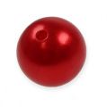 Floristik24 Deco perler Ø2cm rød 12p