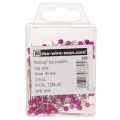 Blomsternåler med perlehode, rosa, Ø4 mm, 40 mm, 150 stk. | Floristik24.no