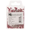 Røde perlehodede dekorative nåler for blomsterhandlere, Ø4 mm, 40 mm, 150 stk. | Floristik24.no