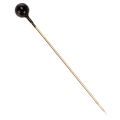Blomsternåler med sorte perlehoder, Ø4 mm, 40 mm, 150 stk. | Floristik24.no