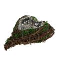 Plantekar Hjerte Vine Moss 21cm x 26cm H6cm | Floristik24.no