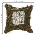 Plantepute lianer mose planteskål naturlig 20×20×6,5 cm | Floristik24.no