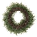 Kunstig krans av furukvistar med små kongler, 40 cm | Floristik24.no