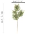Kunstig furugrenpynt til arrangementer 39 cm 6 stk | Floristik24.no