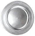 Floristik24 Plastplater sølv Ø17cm 10p