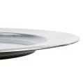 Plastplater sølv Ø17cm 10p | Floristik24.no