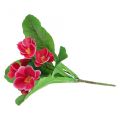 Floristik24 Primroser kunstige blomster Cowslips Rosa H25cm