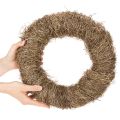 Krans av naturmateriale, naturlig dekorativ krans for DIY-prosjekter, 35 cm | Floristik24.no