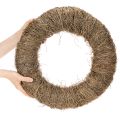 Vinrankekrans, ubehandlet, rund, naturlig krans for håndverk, 45 cm | Floristik24.no
